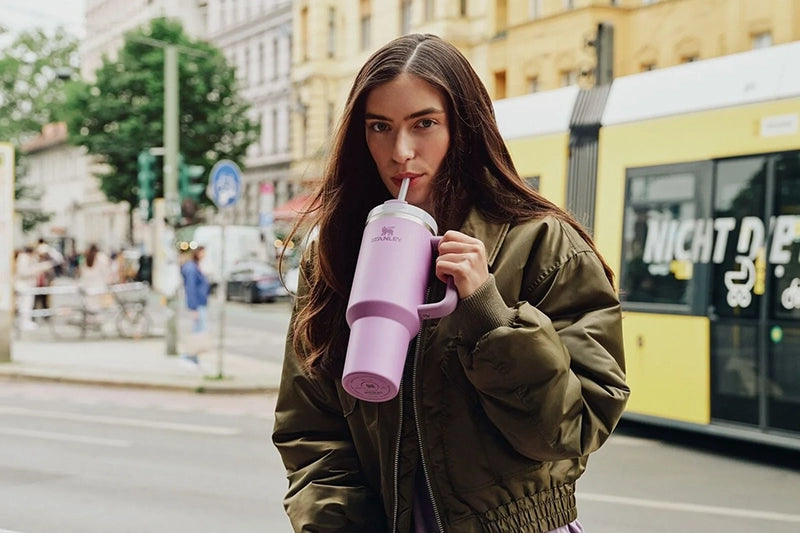 Stanley Quencher 1.18L | Vaso Térmico con Asa y Popote