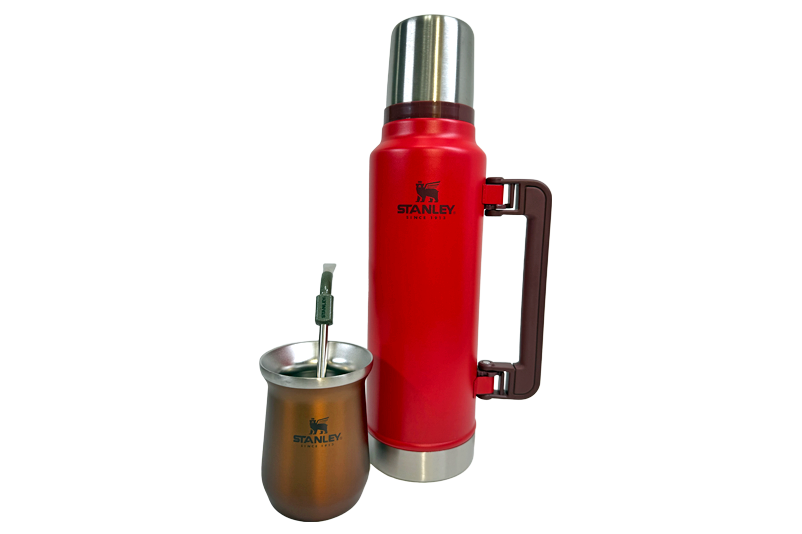 Combo Stanley para los amantes del mate en casa o en la oficina | BTL Lava 946ml o 1.4L + Bombilla de precisión para Mate + Mate Mug 236ml
