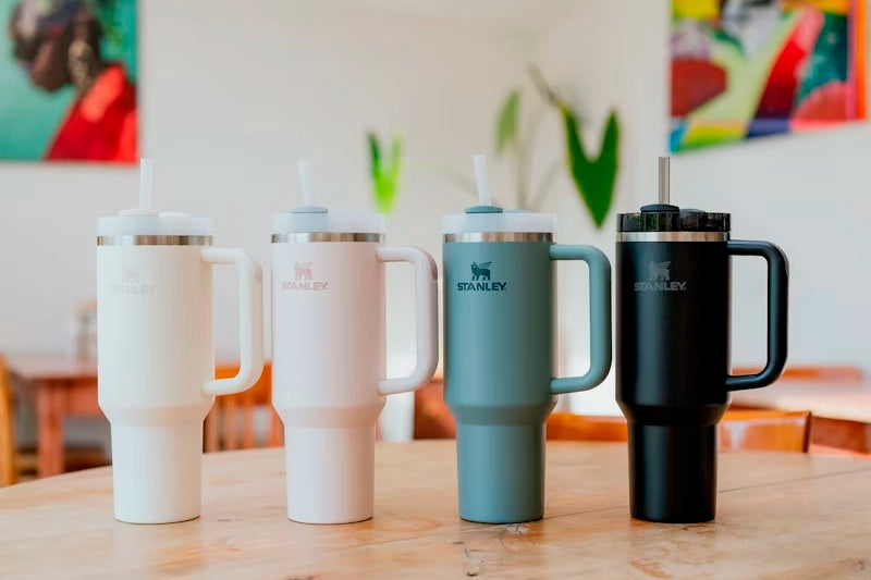 Stanley Quencher 1.18L | Vaso Térmico con Asa y Popote