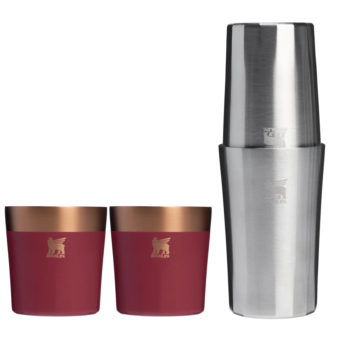 Set de Coctelería Stanley Prismatic Lifted Spirits™ | Vasos 6 oz / Coctelera 12 oz